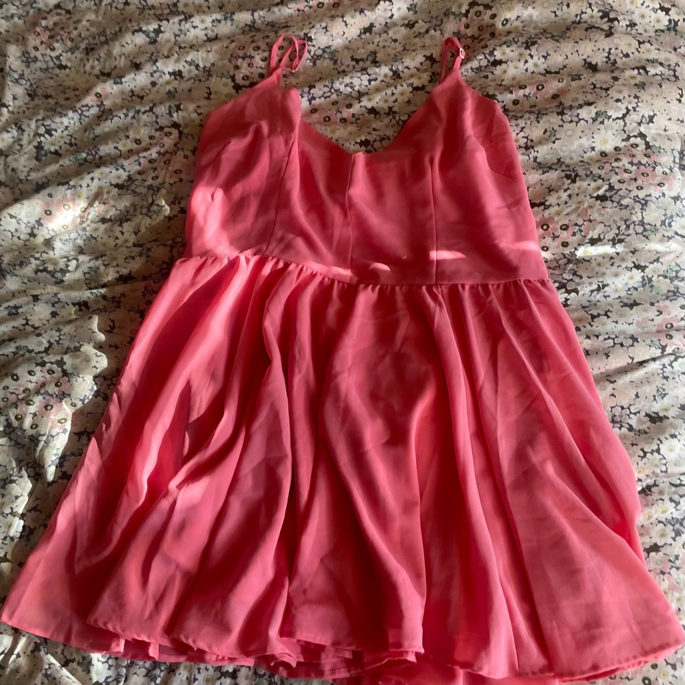 Pinup Girl Clothing Amalie Barbie Pink Dress 3X *Hemmed*